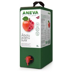 Õuna-vaarikamahl naturaalne 3L Aneva J hind ja info | Mahlad, nektarid | kaup24.ee