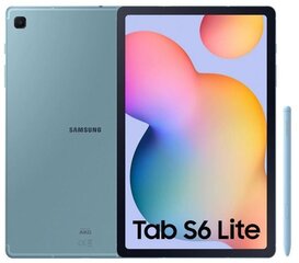 Tahvelarvuti Samsung Galaxy Tab S6 Lite P610, 64GB, Wifi, Sinine : SM-P610NZBASEB hind ja info | Tahvelarvutid | kaup24.ee