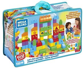 Mega Bloks "Hakkame õppima" klotsikott 150 tk. hind ja info | Imikute mänguasjad | kaup24.ee