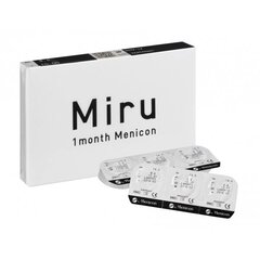 Miru 1month Menicon kontaktläätsed 8.6, 6 tk. hind ja info | Kontaktläätsed | kaup24.ee