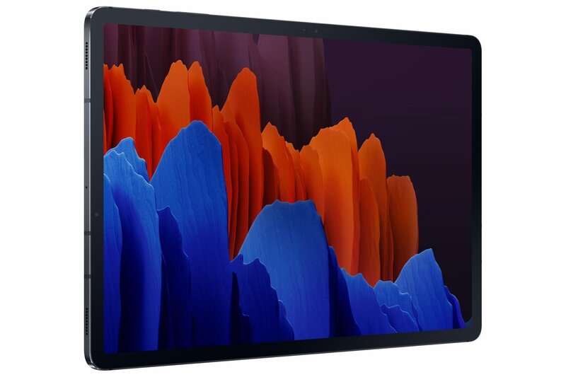 Tahvelarvuti Samsung Galaxy Tab S7+ (T976) 5G, must : SM-T976BZKAEUD hind