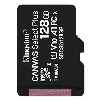 Kingston microSDHC 128GB hind ja info | Mobiiltelefonide mälukaardid | kaup24.ee