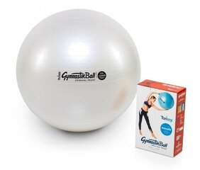 Võimlemispall Pezzi Gymnastik Ball Maxafe 53 cm, valge hind ja info | Võimlemispallid | kaup24.ee