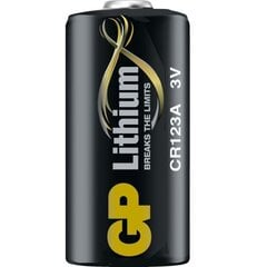 Patarei GP Lithium CR123 hind ja info | Patareid | kaup24.ee