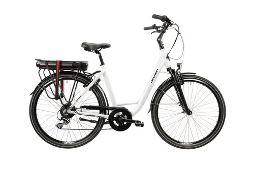 Elektriline jalgratas Devron 28220/450 28220, valge hind ja info | Jalgrattad | kaup24.ee
