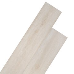 PVC põrandapaneelid, liimitavad, 36 tk, 5,02 m², helepruun hind ja info | Terrassipõrandad | kaup24.ee
