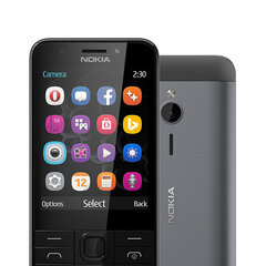 Nokia 230 Dual SIM, hall hind ja info | Mobiiltelefonid | kaup24.ee