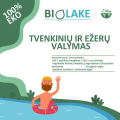 Puhastusvahend BioVala - BioLake tiikide, järvede ja aiabasseinide jaoks, 250 g / 25 m3 hind ja info | Mikroorganismid, bakterid | kaup24.ee