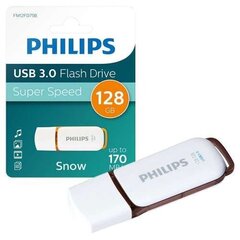 Philips USB 3.0 Flash Drive Snow Edition (Brown) 128GB hind ja info | Mälupulgad | kaup24.ee