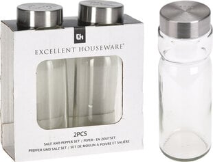 Excellent Houseware soola- ja pipratops. 2 tk hind ja info | Soola- ja pipraveskid, maitseianepurgid | kaup24.ee