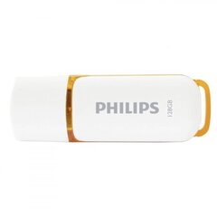 PHILIPS USB 2.0 FLASH DRIVE SNOW EDITION (ORANGE) 64GB hind ja info | Mälupulgad | kaup24.ee