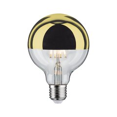 LED pirn Globe 95 6.5W E27 kuldne peegel, soe valge, hämardatav hind ja info | Lambipirnid, lambid | kaup24.ee