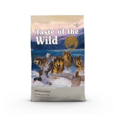 Teravaba kuivtoit koertele Taste of the Wild Wetlands kanalihaga, 12.2 kg hind ja info | Kuivtoit koertele | kaup24.ee