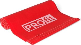 Treeningkumm Profit, punane hind ja info | Treeningkummid | kaup24.ee