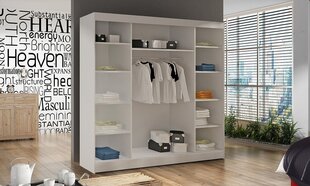 Riidekapp ADRK Furniture Olivier, valge hind ja info | Kapid | kaup24.ee