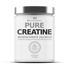 DION SPORTLAB Pure Creatine Monohydrate - Maitsestamata 500g hind ja info | Kreatiin | kaup24.ee