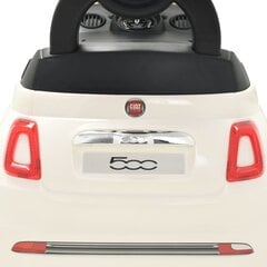 vidaXL pealeistutav auto Fiat 500 valge hind ja info | Imikute mänguasjad | kaup24.ee