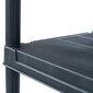 vidaXL hoiuriiul, must, 100 kg, 60 x 30 x 138 cm, plast tagasiside