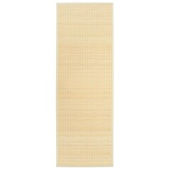 vidaXL joogamatt bambus 60 x 180 cm, naturaalne hind ja info | Joogamatid | kaup24.ee