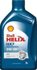 Mootoriõli Shell HELIX HX7 PRO AV 5W-30, 1L hind ja info | Mootoriõlid | kaup24.ee