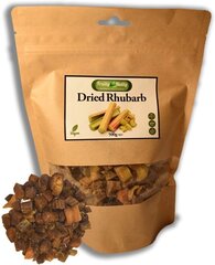 Rabarber - 100% Looduslik 500g, 250g & 125g hind ja info | Pähklid, seemned, kuivatatud puuviljad | kaup24.ee