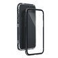 Telefoniümbris Magneto Samsung Galaxy S21 Plus, must/läbipaistev