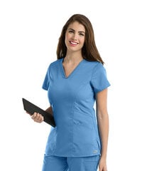 Naiste meditsiini pluus 41452 Ciel Blue hind ja info | Meditsiiniriided | kaup24.ee