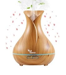 Ultraheli eeterliku õli parfüümi hajuti - niisutaja Vonivi Tulip 400 ml hind ja info | Õhuniisutajad, õhupuhastid | kaup24.ee