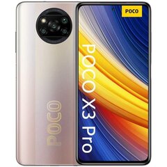 Poco X3 Pro, 128GB, Metal Bronze hind ja info | Mobiiltelefonid | kaup24.ee
