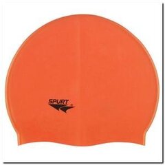 Ujumismüts Spurt Solid, Oranž hind ja info | Ujumismütsid | kaup24.ee