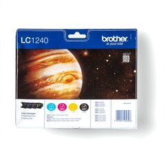Brother LC1240, must ja värviline hind ja info | Tindiprinteri kassetid | kaup24.ee