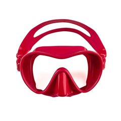 Komplekt Scorpena mask+snorkeling toru, punane hind ja info | Snorgeldamise komplektid | kaup24.ee