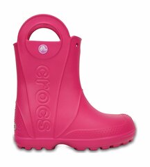 Tüdrukute kummisaapad Crocs™ Handle It Rain Boots hind ja info | Laste kummikud | kaup24.ee