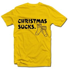 T-särk "Christmas Sucks" hind ja info | Naljakad kingitused | kaup24.ee