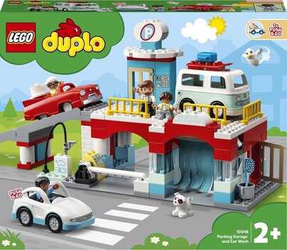 10948 LEGO® DUPLO Auto garaaž hind ja info | Kokkupandavad mänguasjad | kaup24.ee
