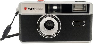 Agfaphoto analoogkaamera 35mm, must hind ja info | Fotoaparaadid | kaup24.ee