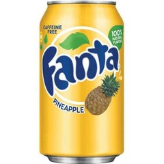 Karastusjook Fanta &quot;Pineapple&quot; 335 ml, ananassimaitseline hind ja info | Külmad joogid | kaup24.ee