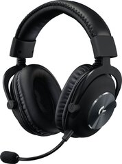 Juhtmevabad kõrvaklapid Logitech G Pro X (981-000907) hind ja info | Kõrvaklapid | kaup24.ee