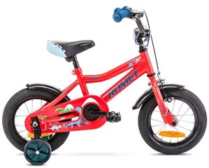 Laste jalgratas Romet Tom 12" 2021, punane hind ja info | Laste jalgrattad | kaup24.ee