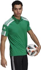 Meeste T-särk Adidas, roheline hind ja info | Jalgpalli varustus ja riided | kaup24.ee