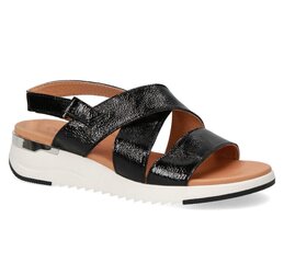 Caprice nahast naiste lahtised kingad, must hind ja info | Naiste sandaalid | kaup24.ee