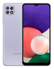 Samsung Galaxy A22 5G, 128 GB, Dual SIM, Violet hind ja info | Mobiiltelefonid | kaup24.ee