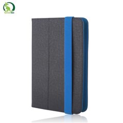 GreenGo Universal 7-8" Tablet PC Eco Leather Book Case with Stand Black/Blue hind ja info | Tahvelarvuti kaaned ja kotid | kaup24.ee