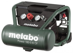 Õlivaba kompressor Metabo Power 180-5 W OF hind ja info | Kompressorid | kaup24.ee