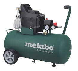 Kompressor Basic 250-50 W, Metabo hind ja info | Kompressorid | kaup24.ee