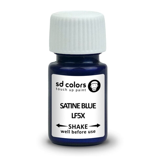 SD COLORS SATINE BLUE LF5X VW/AUDI Kriimustuste parandamise värv 8ml Värvikood LF5X SATINE BLUE hind ja info | Auto värvikorrektorid | kaup24.ee