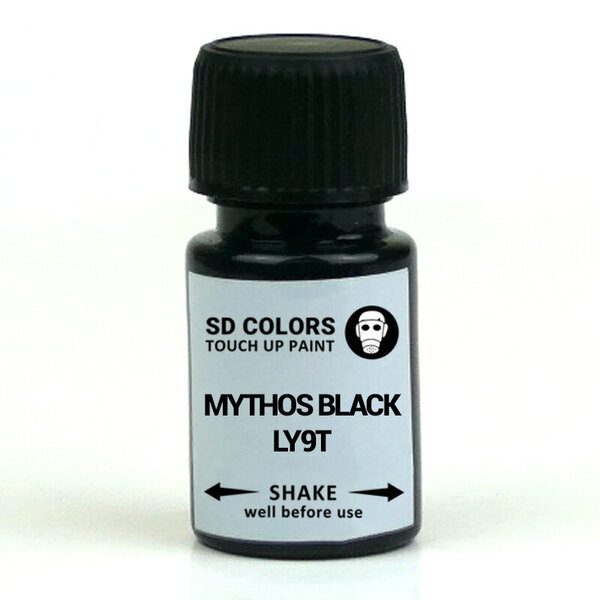 SD COLORS MYTHOS BLACK LY9T VW/AUDI Kriimustuste parandamise värv 8ml Värvikood LY9T MYTHOS BLACK Internetist