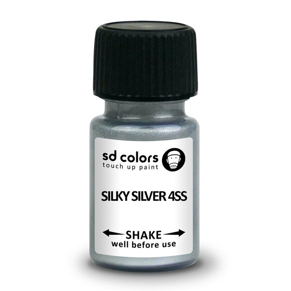SD COLORS SILKY SILVER 4SS KIA Kriimustuste parandamise värv 8ml Värvikood 4SS SILKY SILVER hind ja info | Auto värvikorrektorid | kaup24.ee