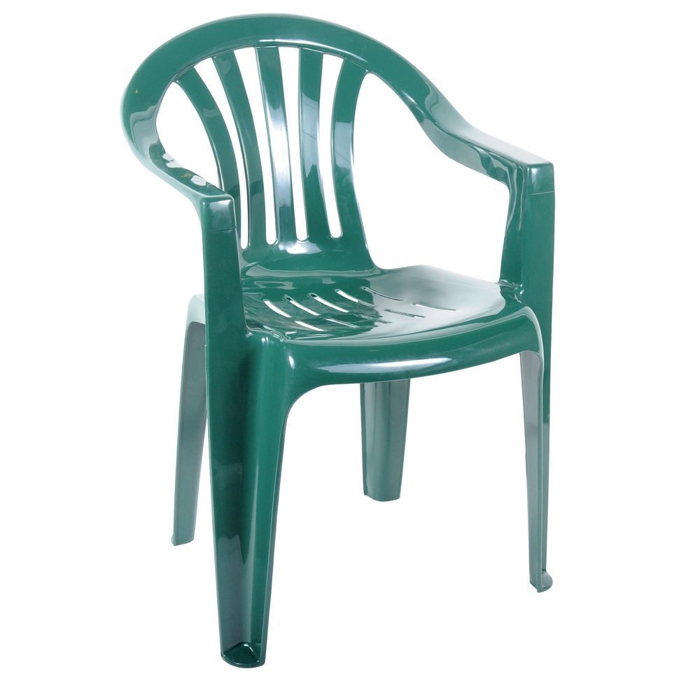 Кресло пласт темн-зел Верона м2648