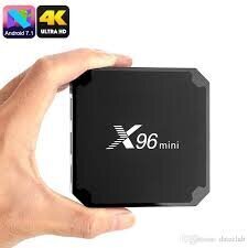 Multimeediamängija X96mini Android TV Box 2 GB + 16 GB teleri digiboks hind ja info | Meediamängijad ja tarvikud | kaup24.ee